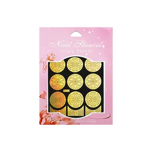 شابلون طراحی ناخن مدل Y017