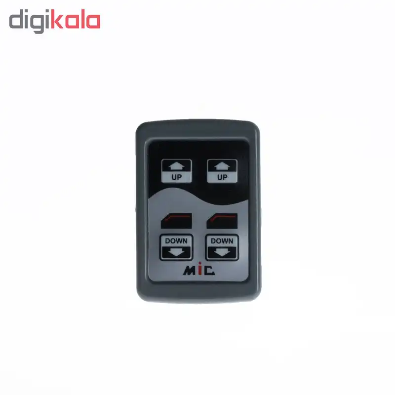 کلید شیشه بالابر خودرو ام آی سی مدل M04 مناسب برای پراید صبا مجموعه 2 عددی