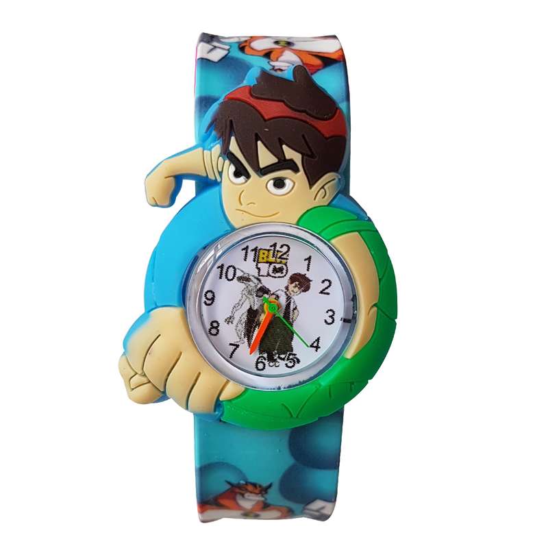 ساعت مچی عقربه ای پسرانه طرح بن تن کد ben-ab ساعت مچی عقربه ای پسرانه طرح بن تن کد ben-ab