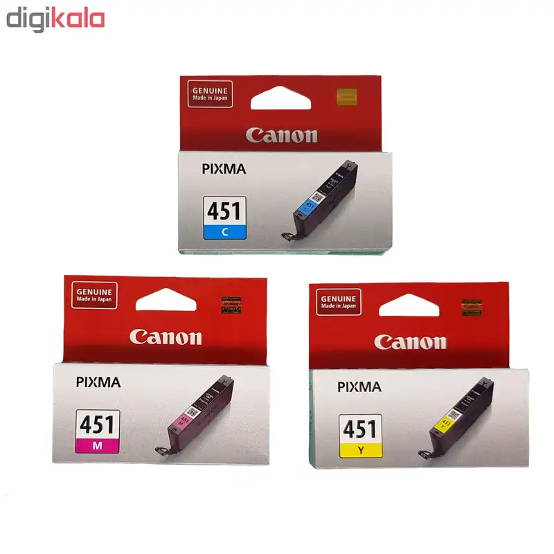 کارتریج کانن کد 451 مجموعه سه عددی