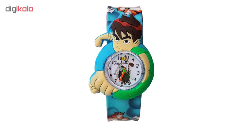 ساعت مچی عقربه ای پسرانه طرح بن تن کد ben-ab ساعت مچی عقربه ای پسرانه طرح بن تن کد ben-ab