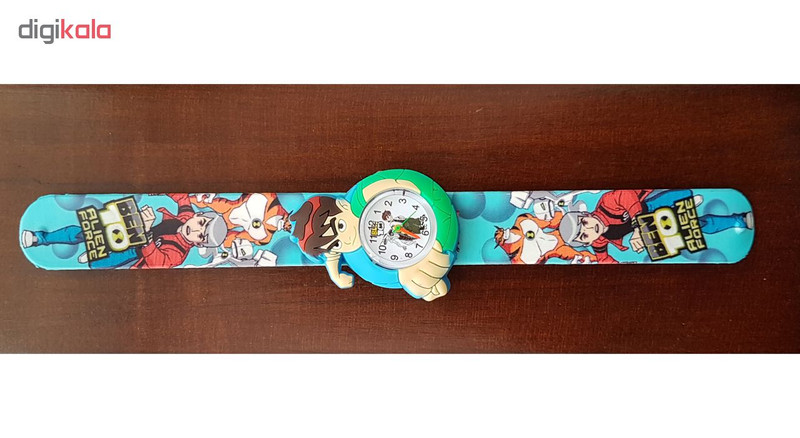 ساعت مچی عقربه ای پسرانه طرح بن تن کد ben-ab ساعت مچی عقربه ای پسرانه طرح بن تن کد ben-ab