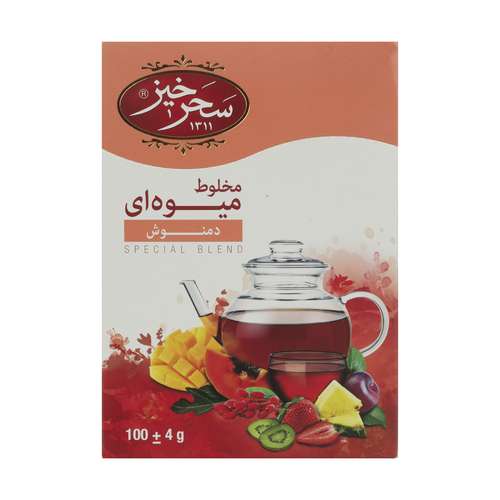 دمنوش میوه ای مخلوط سحرخیز - 100 گرم