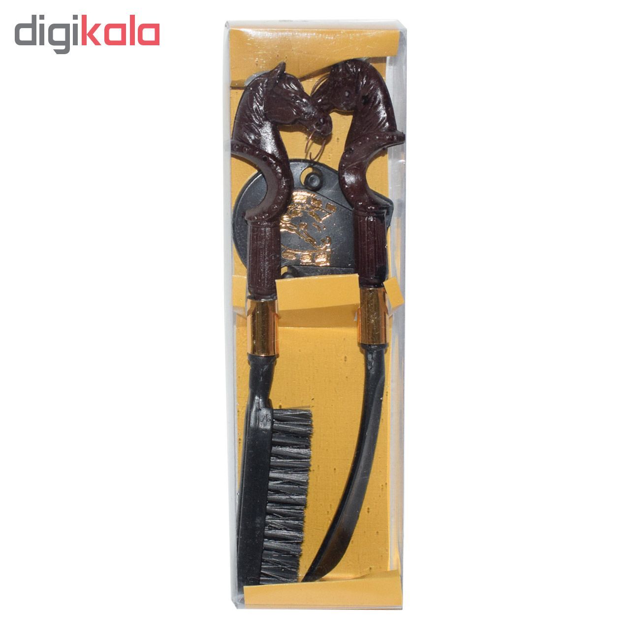 ست پاشنه کش و برس کفش مدل Horse main 1 4