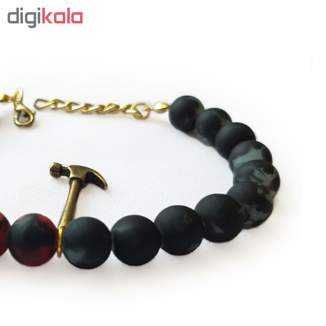 دستبند مردانه طرح چکش کد DCH01