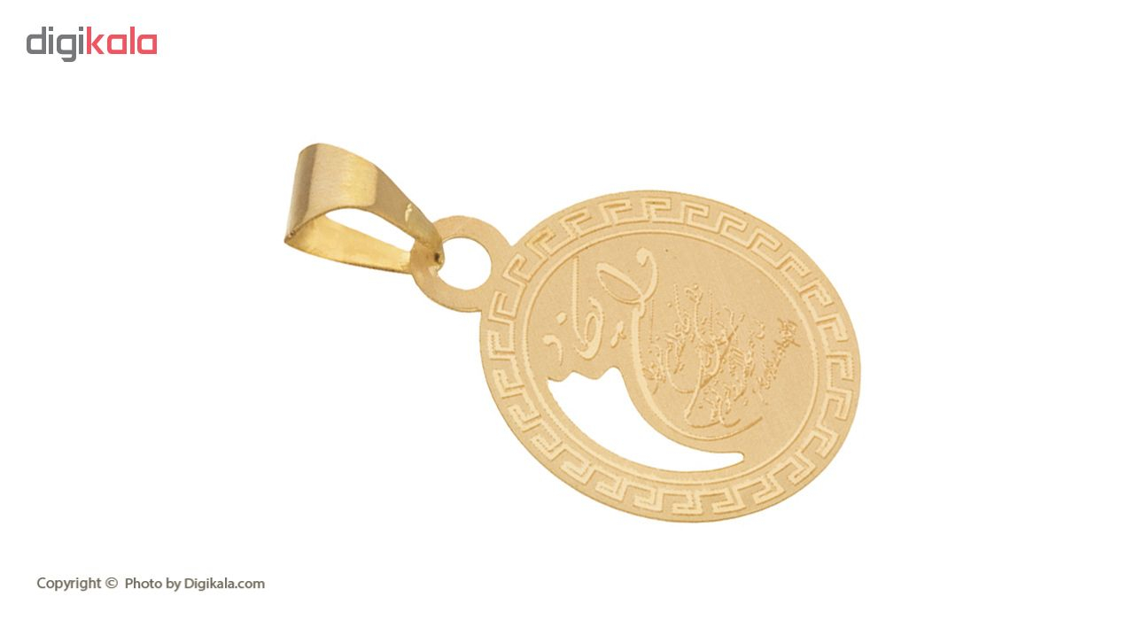 آویز گردنبند طلا 18 عیار زنانه کانیار گالری مدل وان یکاد کد 35