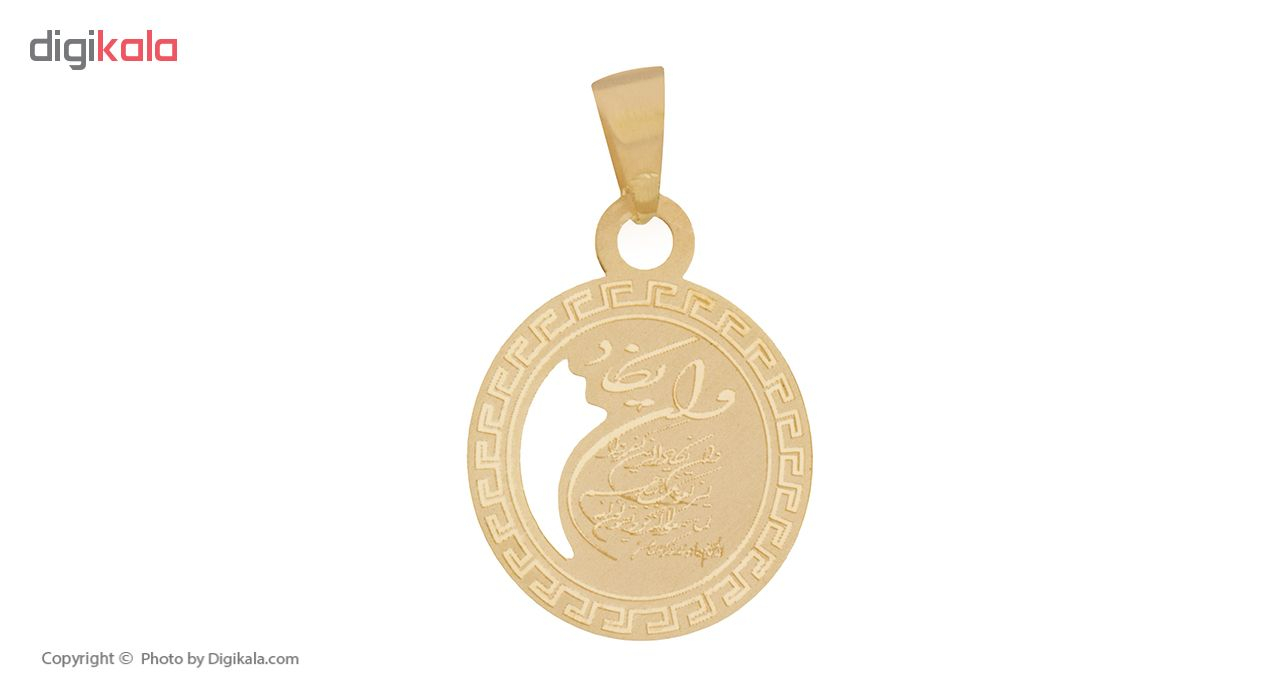 آویز گردنبند طلا 18 عیار زنانه کانیار گالری مدل وان یکاد کد 35