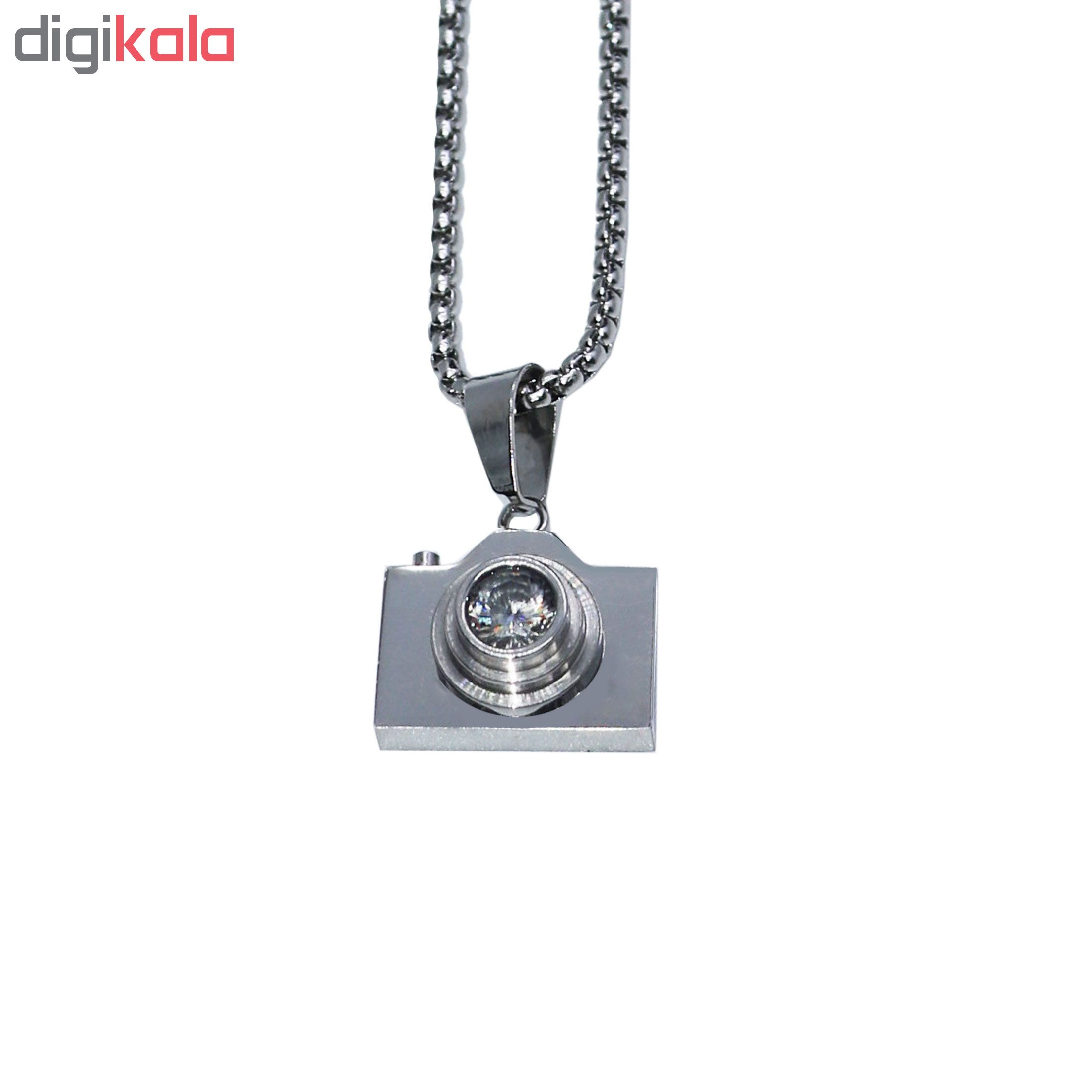 گردنبند مردانه طرح دوربین کد gd01