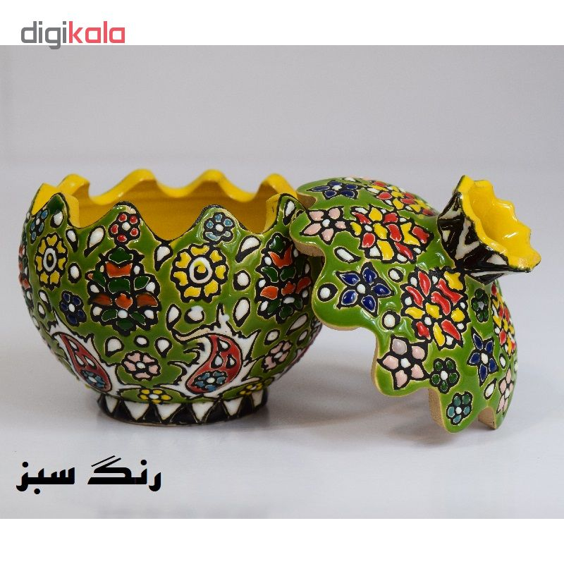 قندان میناکاری طرح انار کد 1502278