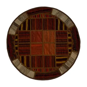 کلاژ گلیم دستباف یک متری مدل T1008