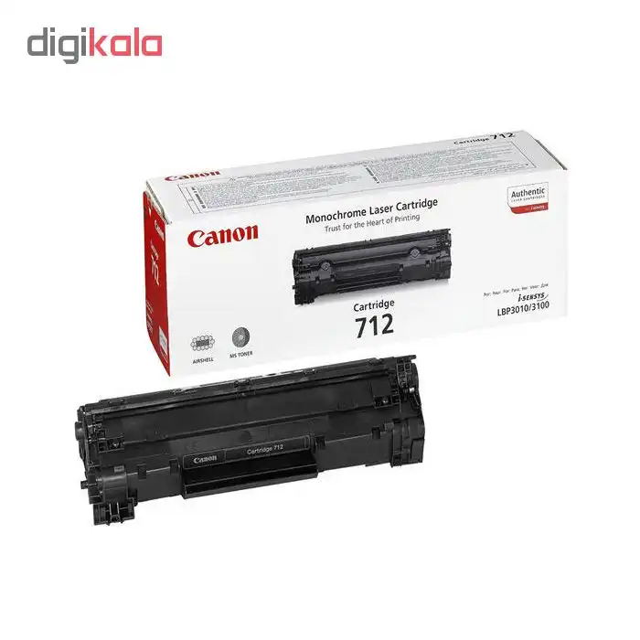 تونر مشکی کد 712