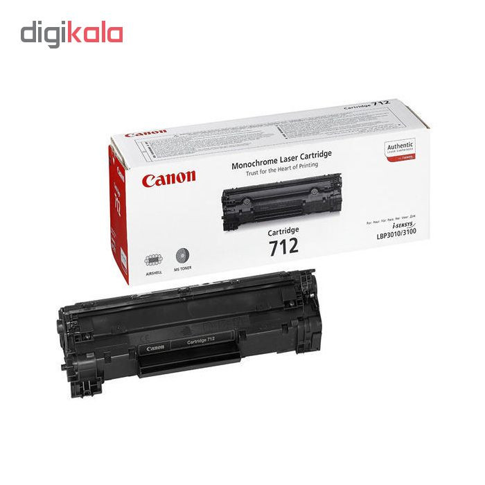 تونر مشکی کد 712