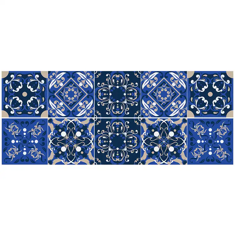 استیکر کاشی طرح آب و آیینه 1 مجموعه 10 عددی