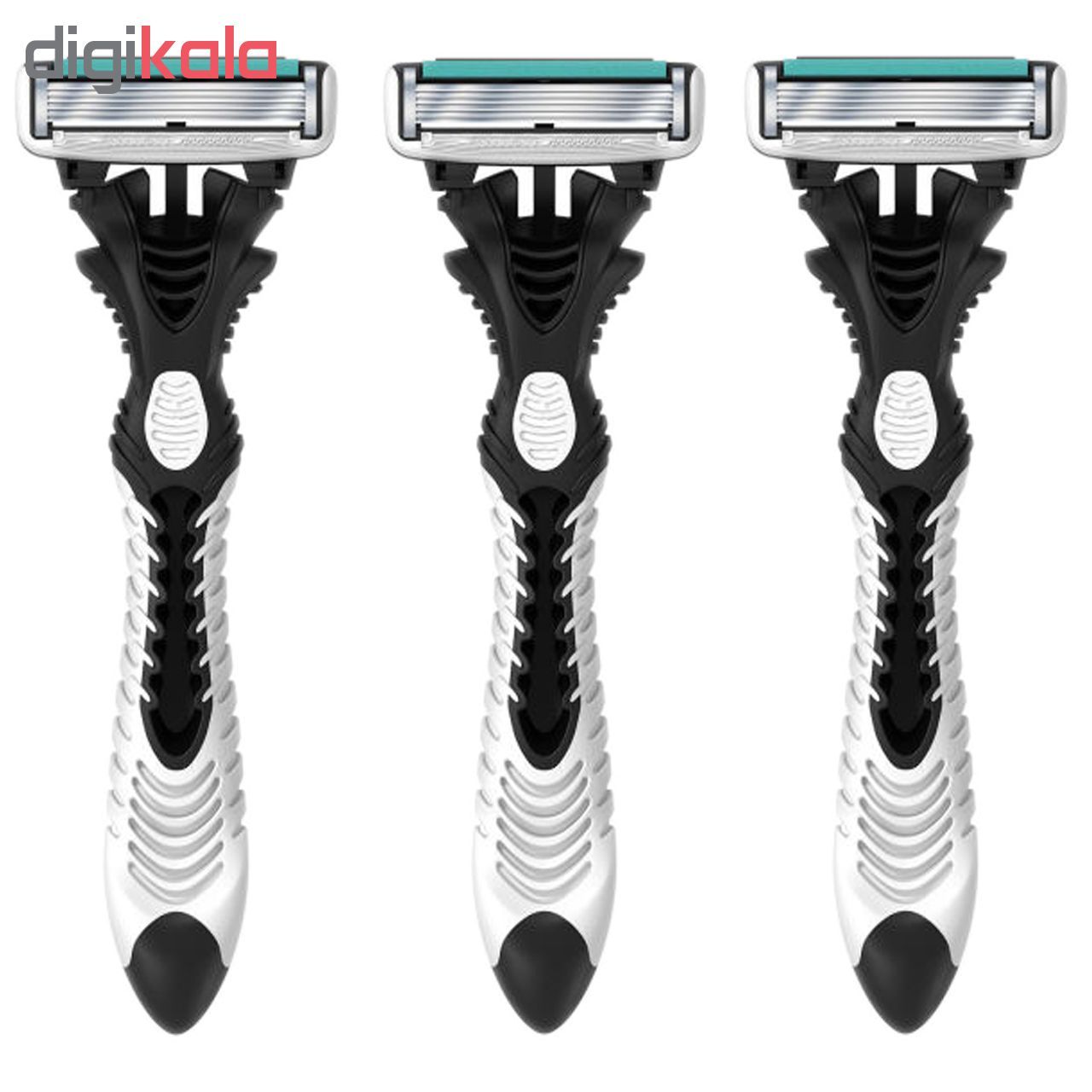 خود تراش دورکو مدل 6Blade تحت لیسانس بسته 3 عددی -  - 2