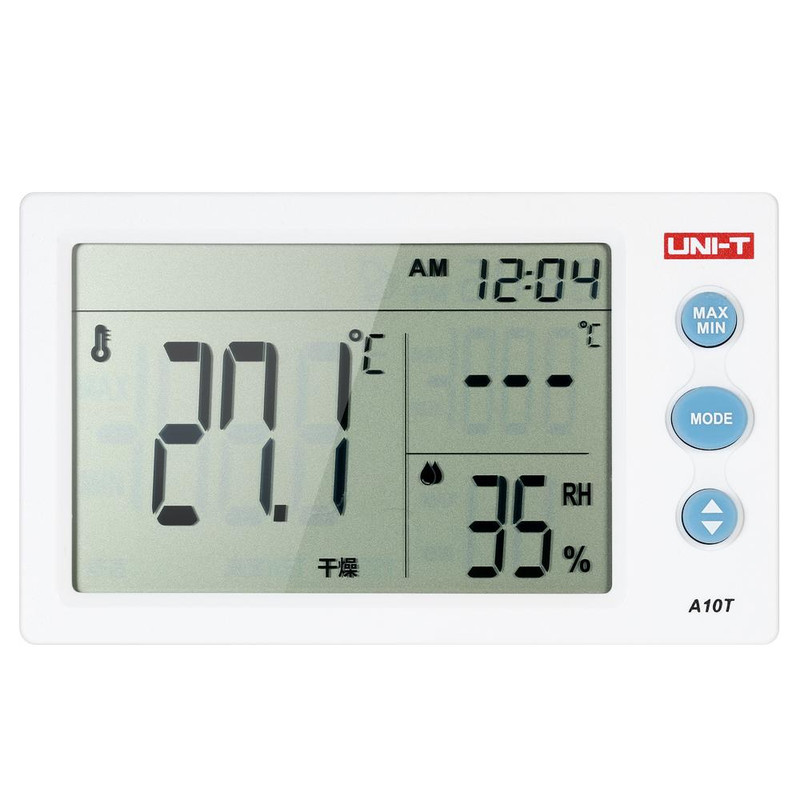 دماسنج و رطوبت سنج یونی-تی مدل UT-A10T