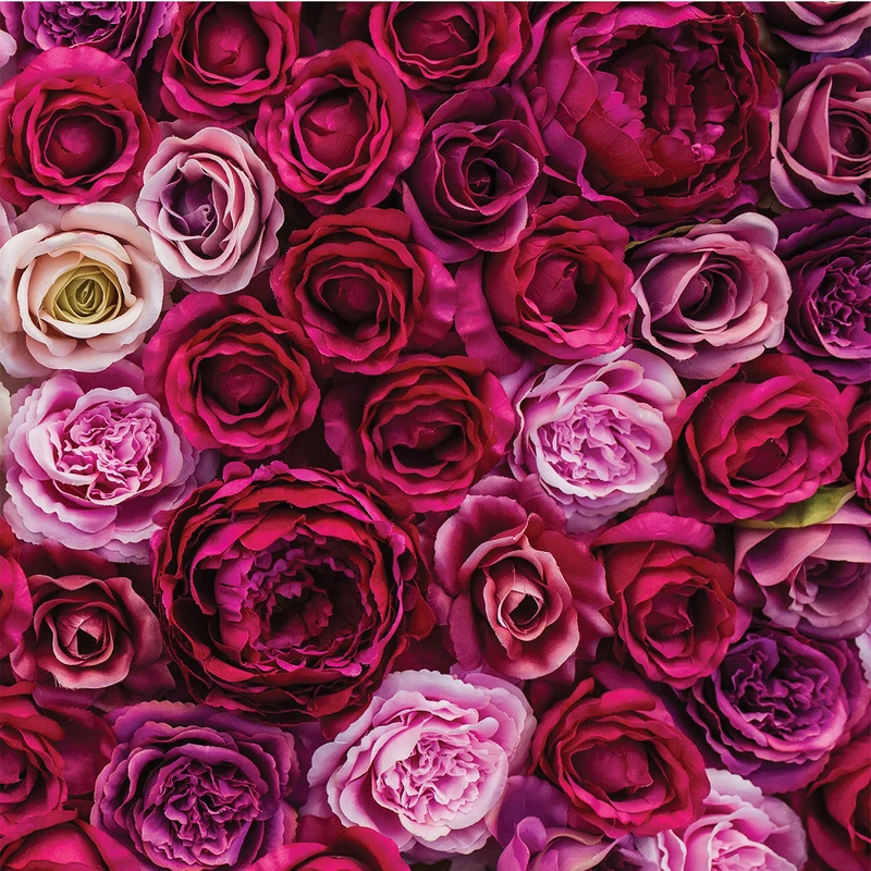 استیکر کاشی طرح colorful rose بسته 10 عددی