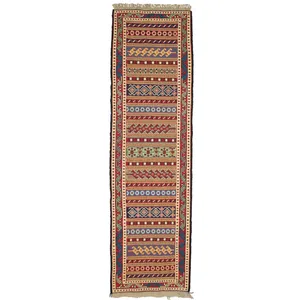 گلیم دستباف یک متری کد 980420