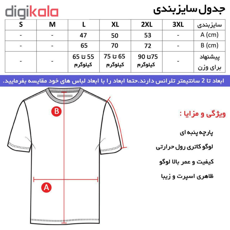 ست تی شرت و شلوار ورزشی مردانه کد 234Blr