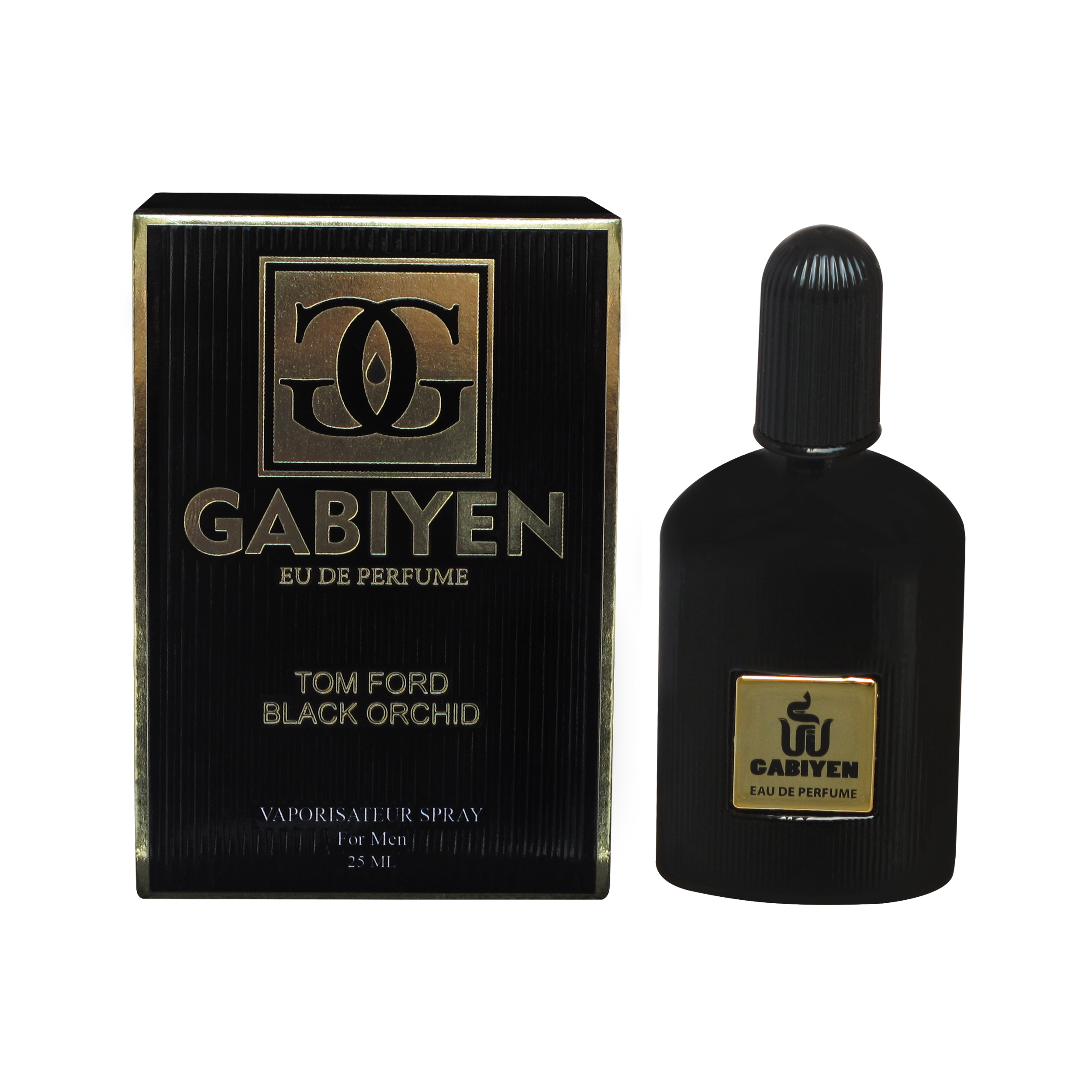 عطر جیبی مردانه گابی ین مدل TOM FORD BLACK ORCHID حجم 25 میلی لیتر