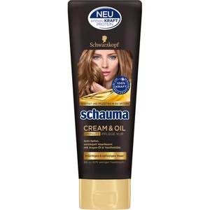کرم تقویت کننده مو شاوما مدل Cream And Oil 1 Minute Care Treatment حجم 200 میلی لیتر