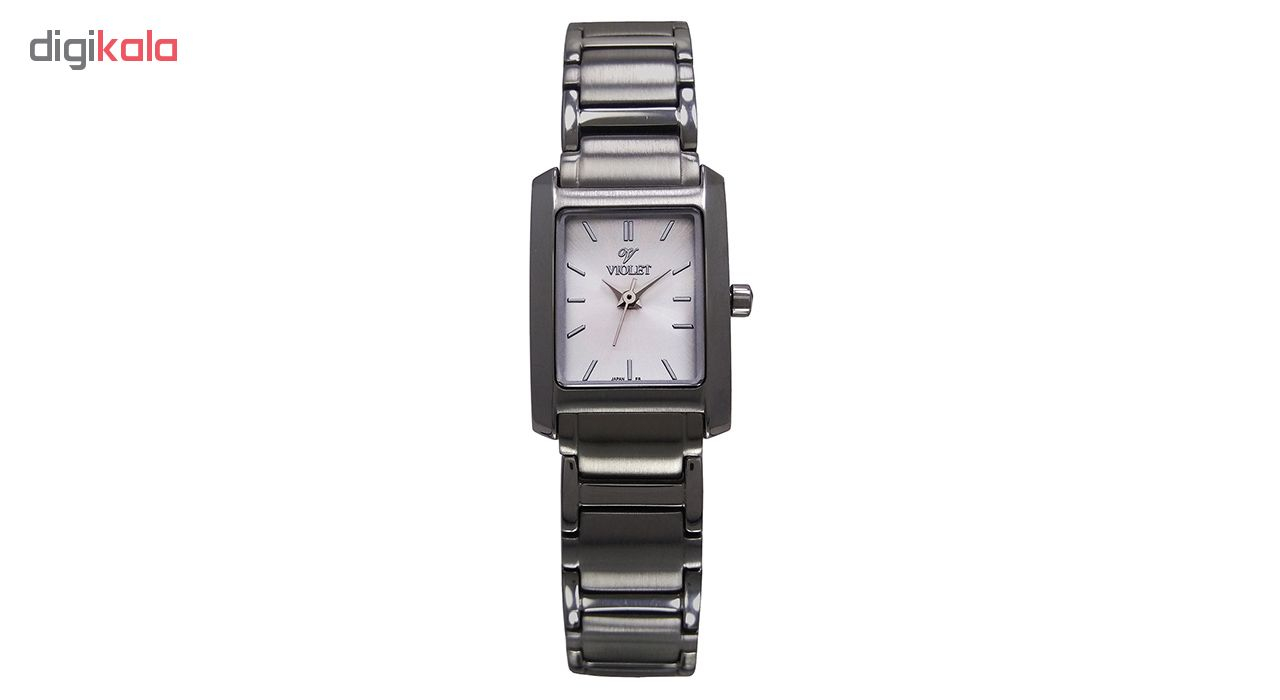 ساعت مچی عقربه ای زنانه ویولت مدل 0136L-1METAL