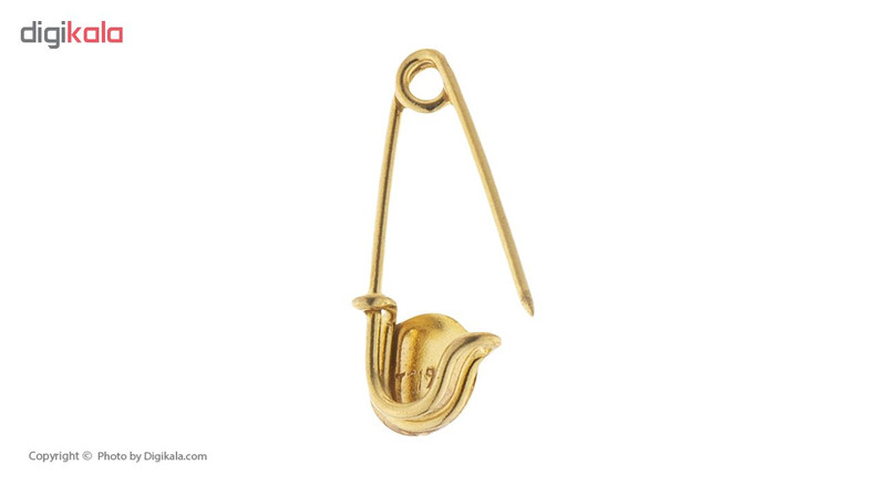 سنجاق سینه طلا 18 عیار طرح چشم نظر کد SP-004