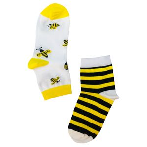 نقد و بررسی جوراب زنانه طرح زنبور کد 01 توسط خریداران