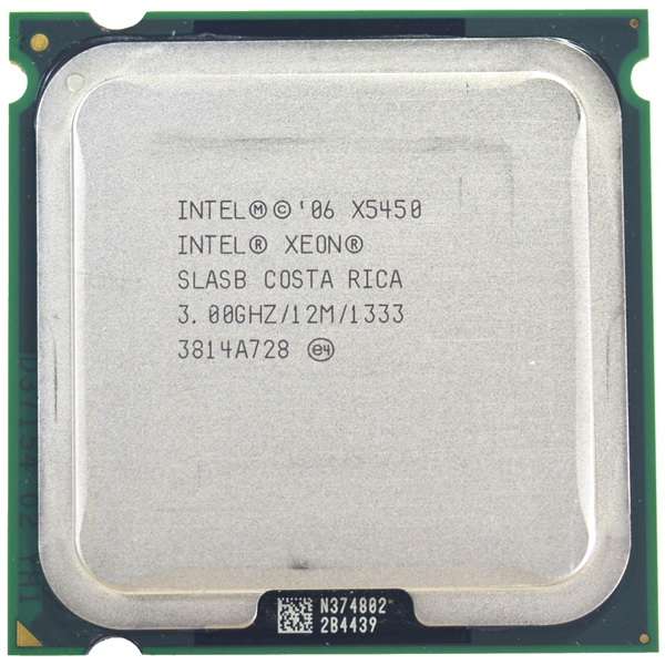 پردازنده مرکزی اینتل سری Xeon مدل X5450 پردازنده مرکزی اینتل سری Xeon مدل X5450