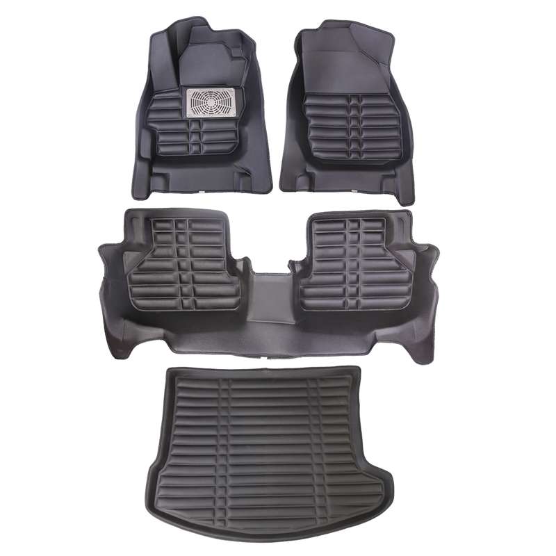 کفپوش سه بعدی خودرو کد 23 مناسب برای مزدا3 NEW به همراه کفپوش صندوق