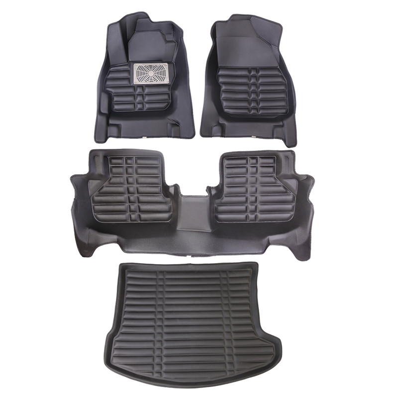 کفپوش سه بعدی خودرو کد 23 مناسب برای مزدا3 NEW به همراه کفپوش صندوق