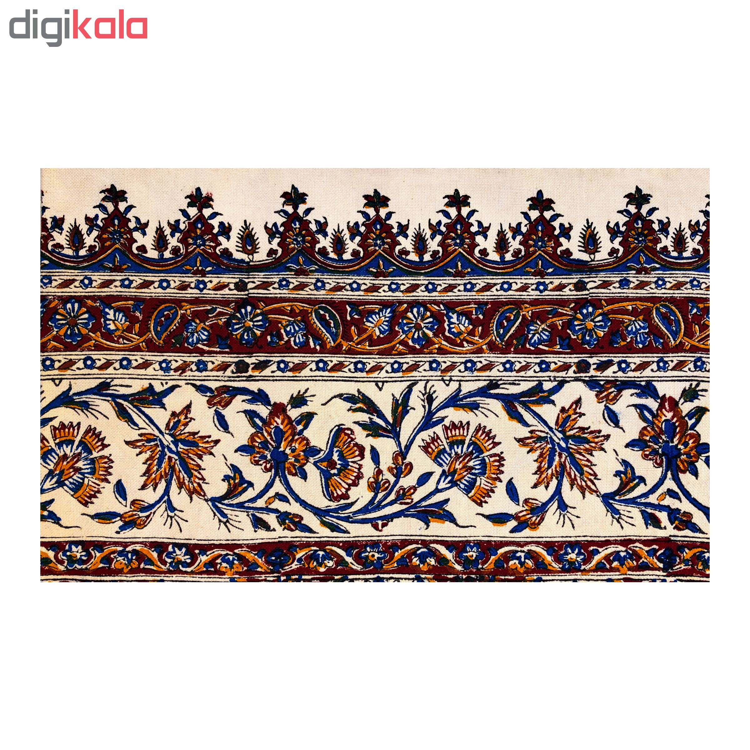 رومیزی قلمکار عطریان طرح خشتی مدل G280