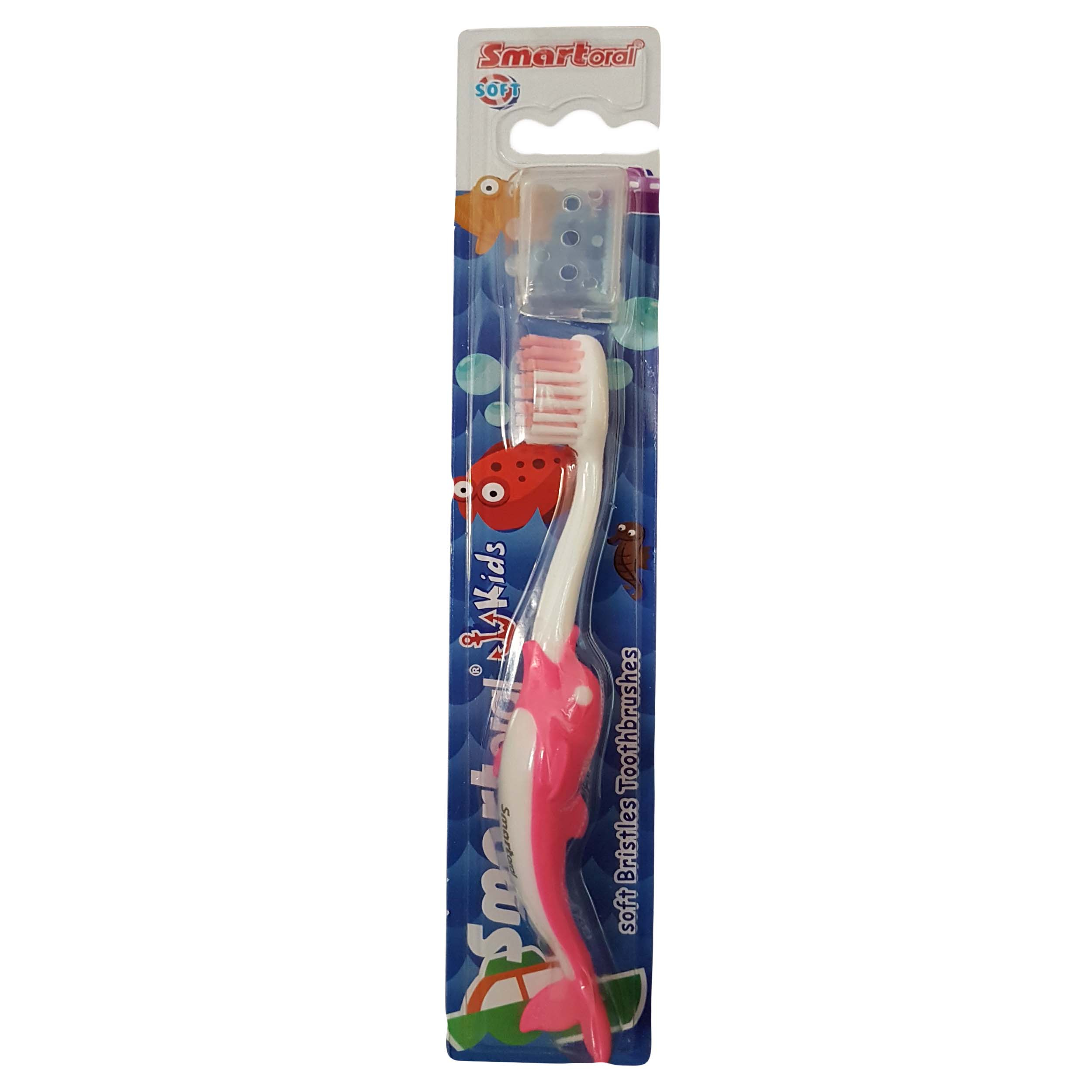 مسواک اسمارت اورال طرح DOLPHIN با برس نرم