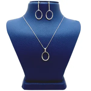 نیم ست نقره زنانه کد An10