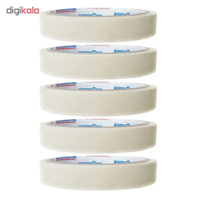 چسب کاغذی مدل HIGH PERFORMANCE عرض 2 سانتی متر بسته 5 عددی