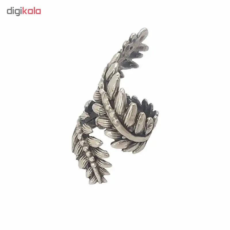 انگشتر مردانه طرح برگ کد ES304
