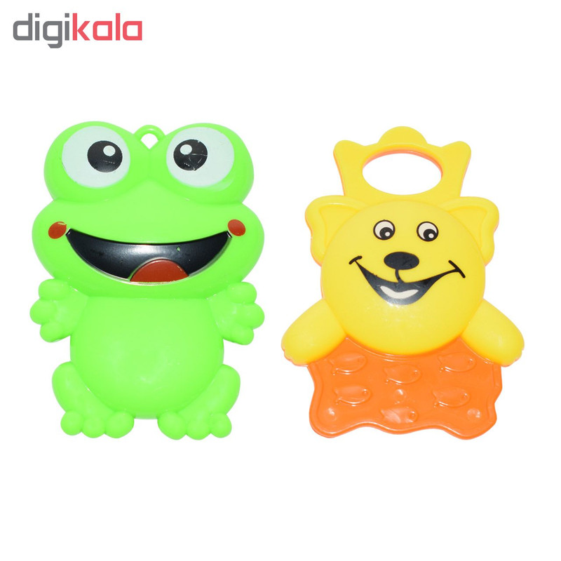 جغجغه مدل Baby Teethers 1 مجموعه 2 عددی