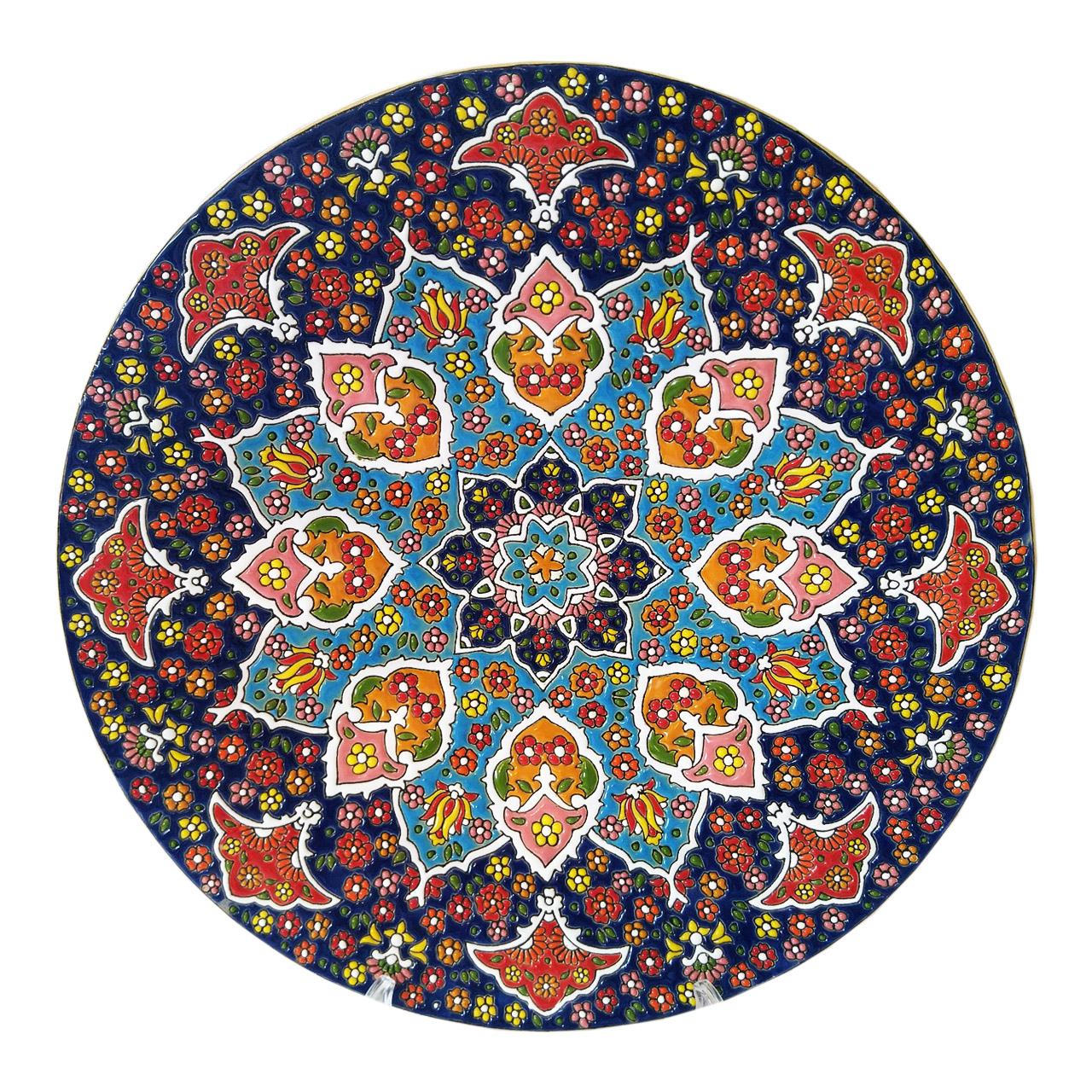 بشقاب میناکاری کد M222A
