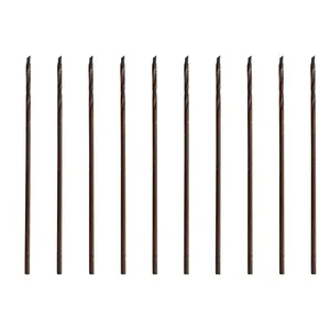 مجموعه 10 عددی مته فلز ولف کد DIN-0.5 سایز 0.5 میلی متر