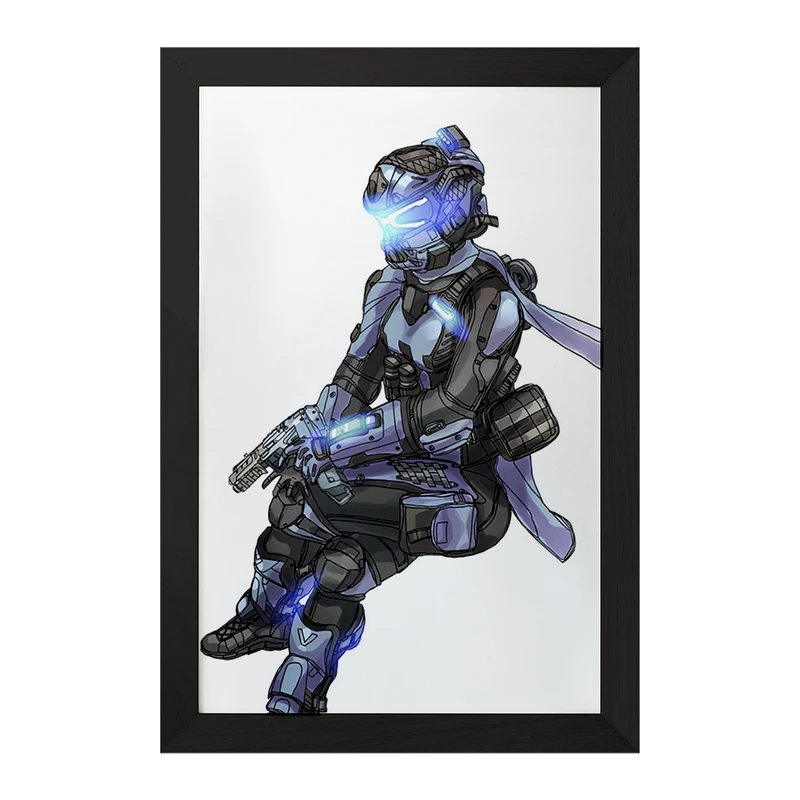 تابلو خندالو مدل بازی تایتان فال (Titanfall) کد 32592