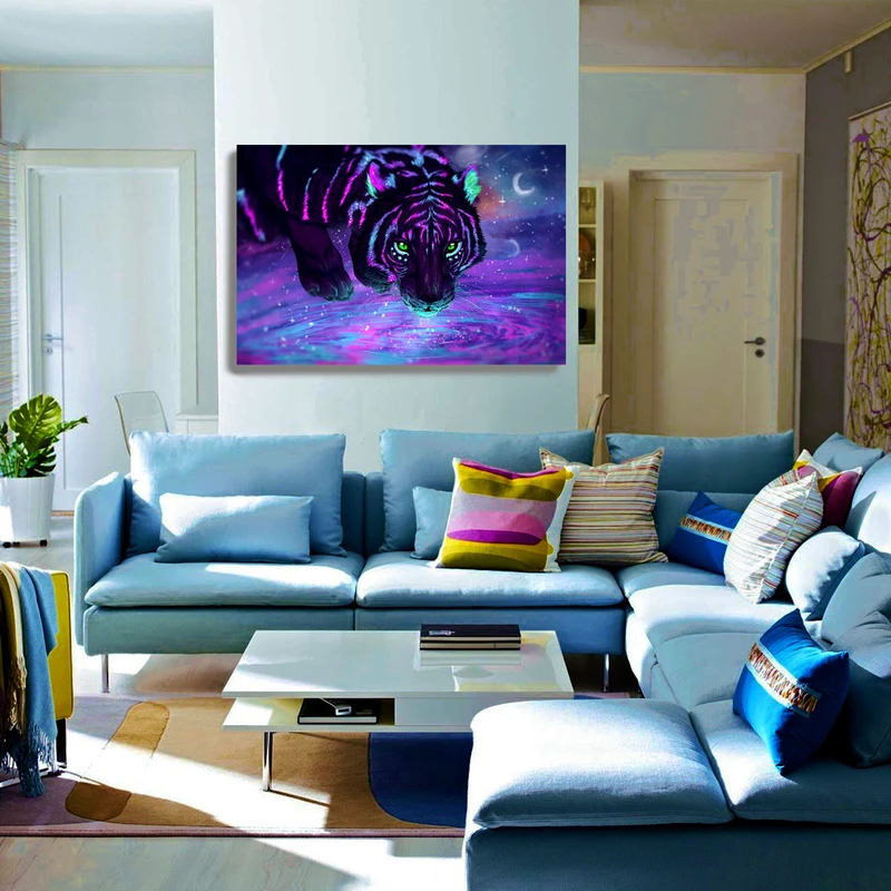 تابلو شاسی طرح ببر کد VI084