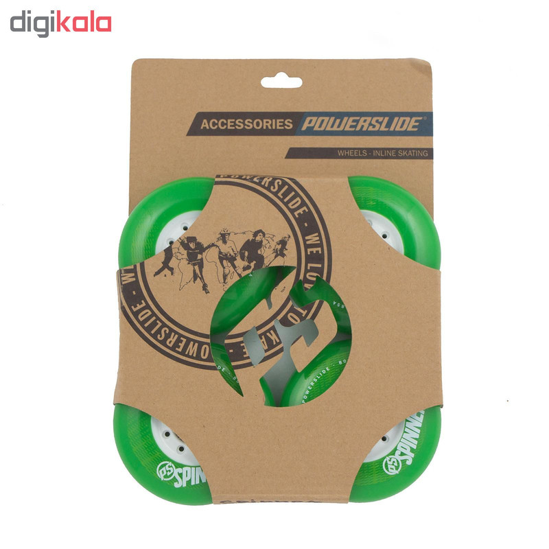 چرخ اسکیت پاور اسلاید مدل Spinner 80MM بسته 4 عددی