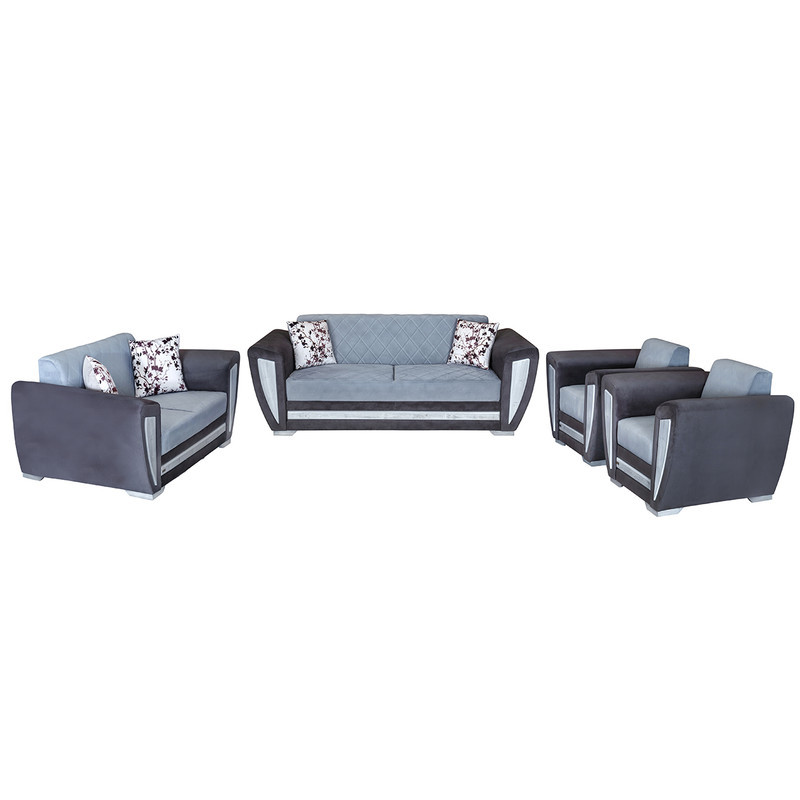 مبل راحتی هفت نفره چشمه نور کد MA-307/WT-BL