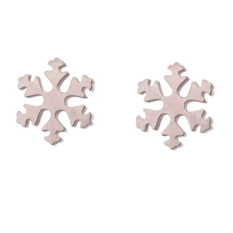 گوشواره زنانه طرح برف کد GO1305