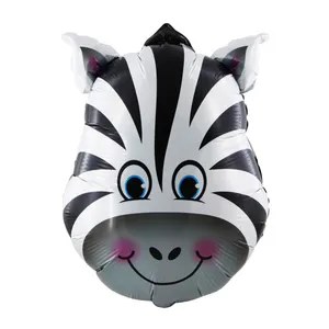 بادکنک فویلی مدل Zebra