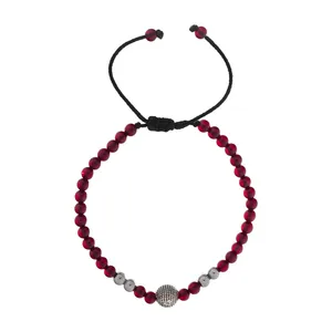 دستبند نقره زنانه شاینی کد N117