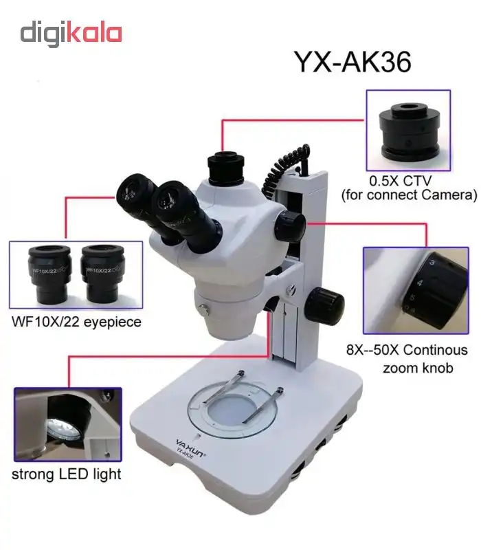 میکروسکوپ یاکسون مدل AK-36