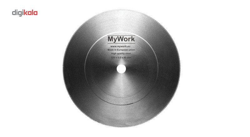 تیغه اره دیسکی آتشی 100%محصول چک به ابعاد MYWORK 520 x 3 x 40 mm