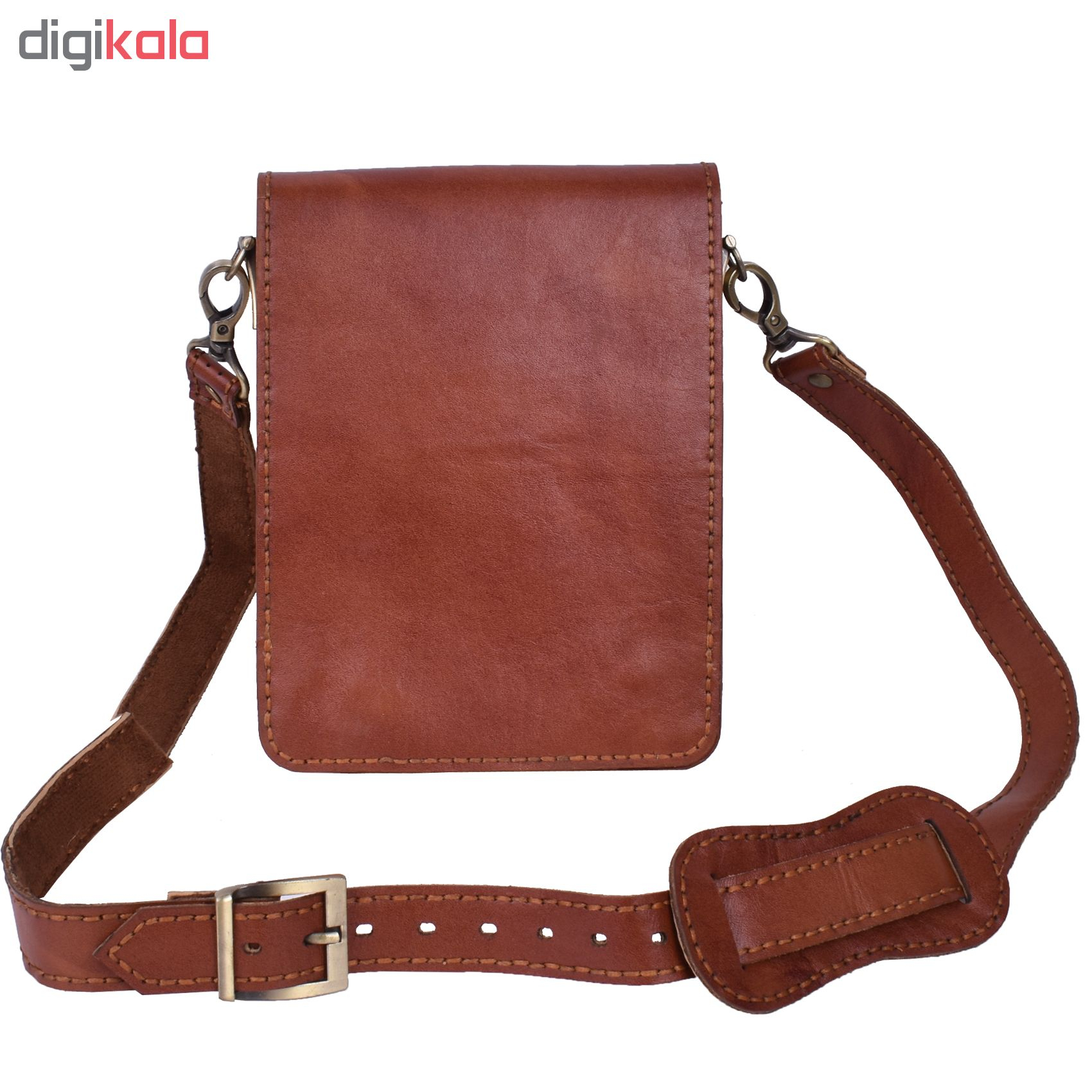 کیف رو دوشی چرمی مدل A003