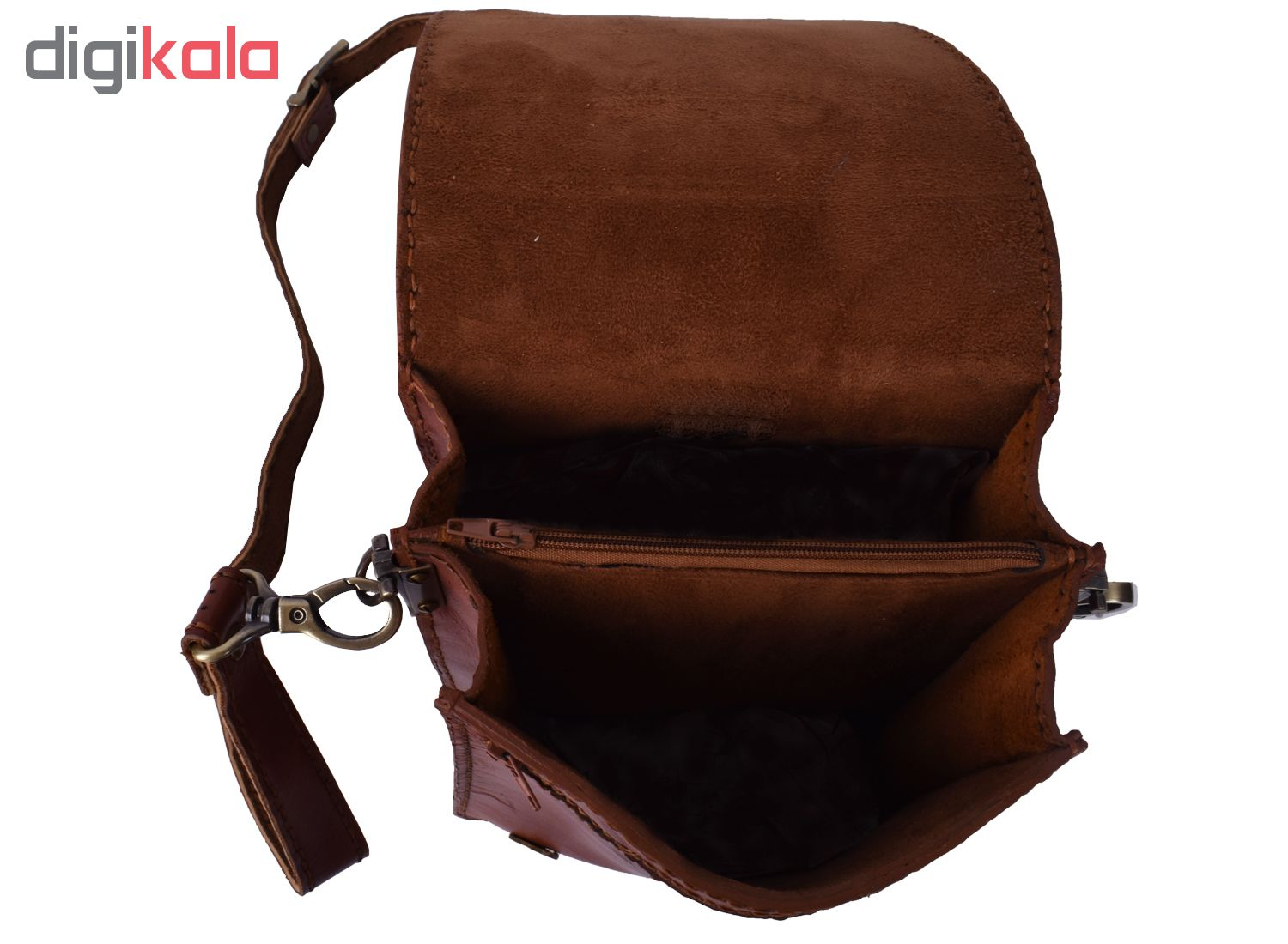 کیف رو دوشی چرمی مدل A003