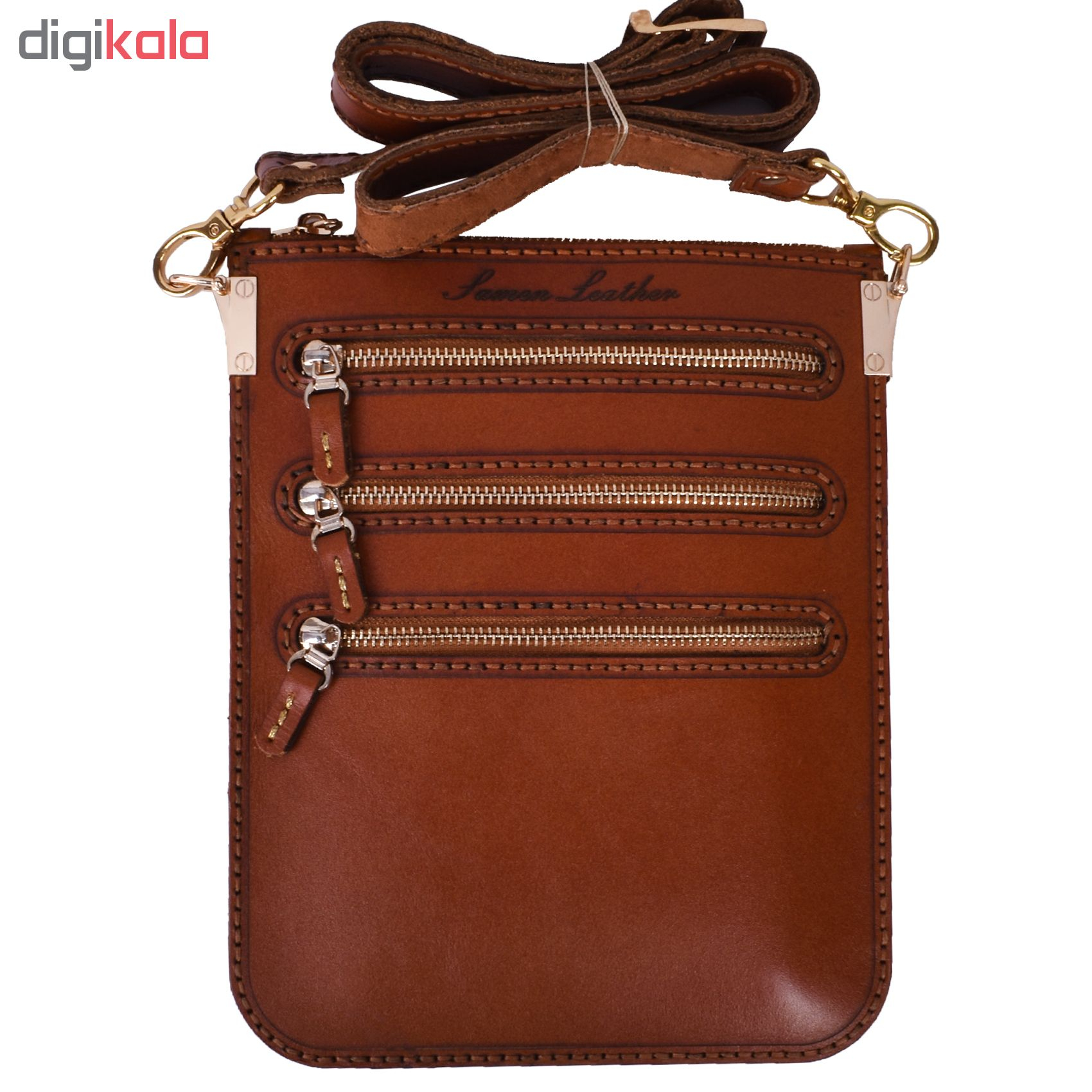 کیف دوشی چرمی مدل A005